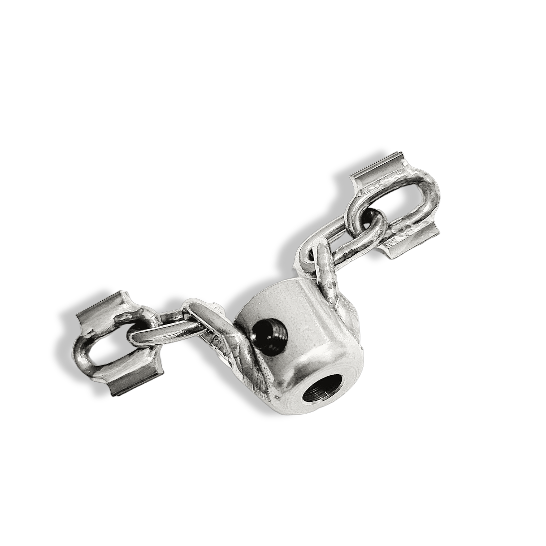 Mini Drain Chains for cleaning and descaling of PVC and cast iron and clay pipes with a flexible drain cleaning shaft