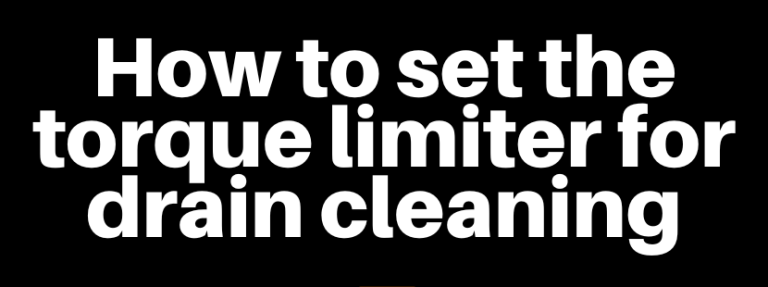 How to Set the Torque Limiter