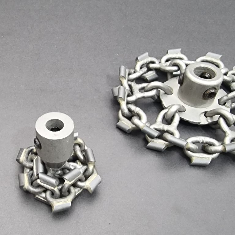 Drain cleaning chains
