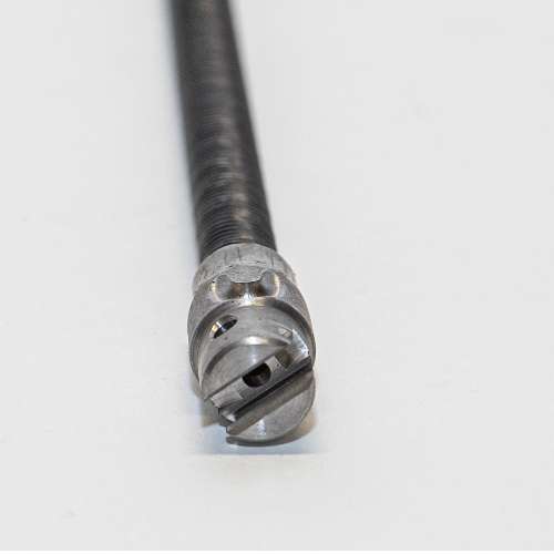 Quick Connect Leader for drain cleaning chains